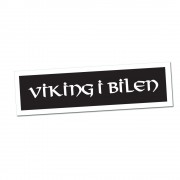 Viking i Bilen Klisterdekal