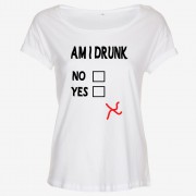 Am I Drunk T-shirt Dam