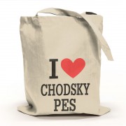 I Love Chodsky Pes Tygpåse