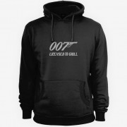 007 Licensed to Grill Hoodie
