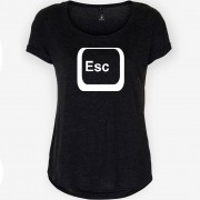 Escape Button T-shirt Dam