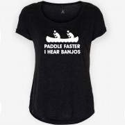 Paddle Faster T-shirt Dam