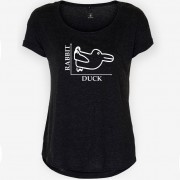 Rabbit or Duck T-shirt Dam