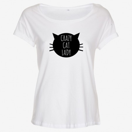 Crazy Cat Lady T-shirt Dam