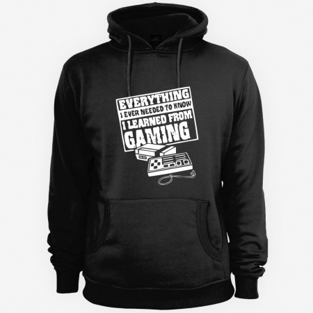 I Learned From Gaming Hoodie