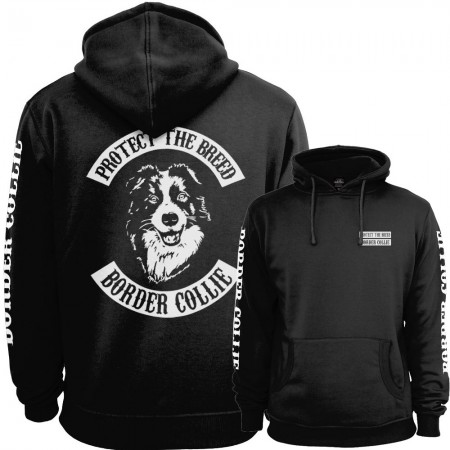 Border Collie Fullpatch Hoodie