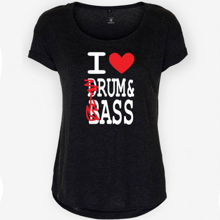 I Love Rum & Ass T-shirt Dam